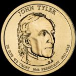 2009 $1 JOHN TYLER - P